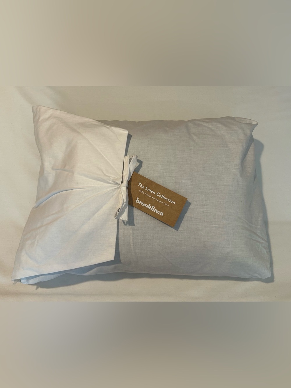 NEW Brooklinen “The Linen Collection” Sheet Set – King – Chambray Charcoal